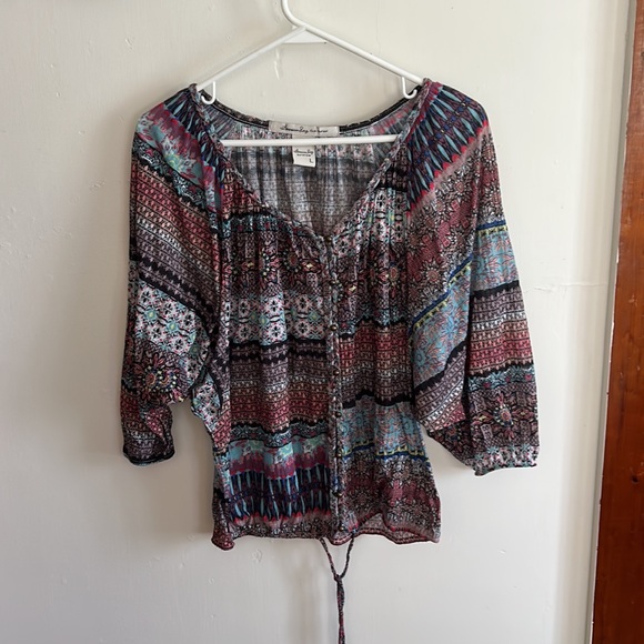 American Rag Boho Top - Picture 2 of 7